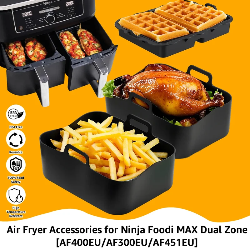 Kit Accessoires Friteuse Air Fryer - 20 Pièces Multifonctionnelles