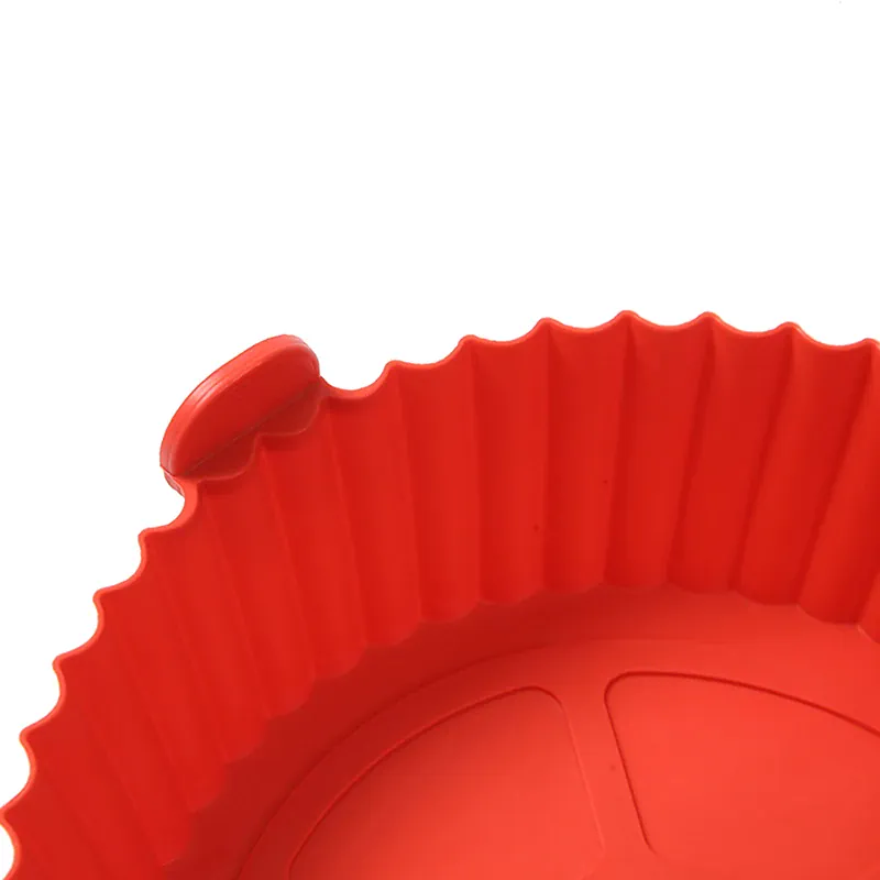 Moule Silicone Réutilisable Air Fryer - Lot de 4 Pièces Colorées