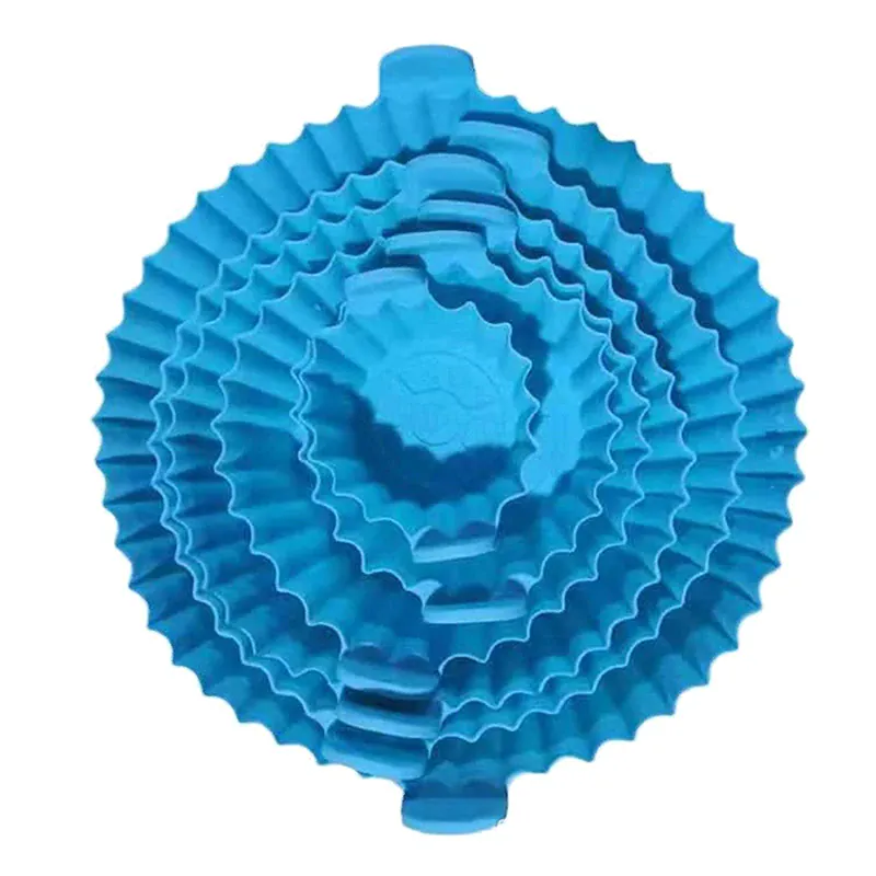 Moule Silicone Réutilisable Air Fryer - Lot de 4 Pièces Colorées