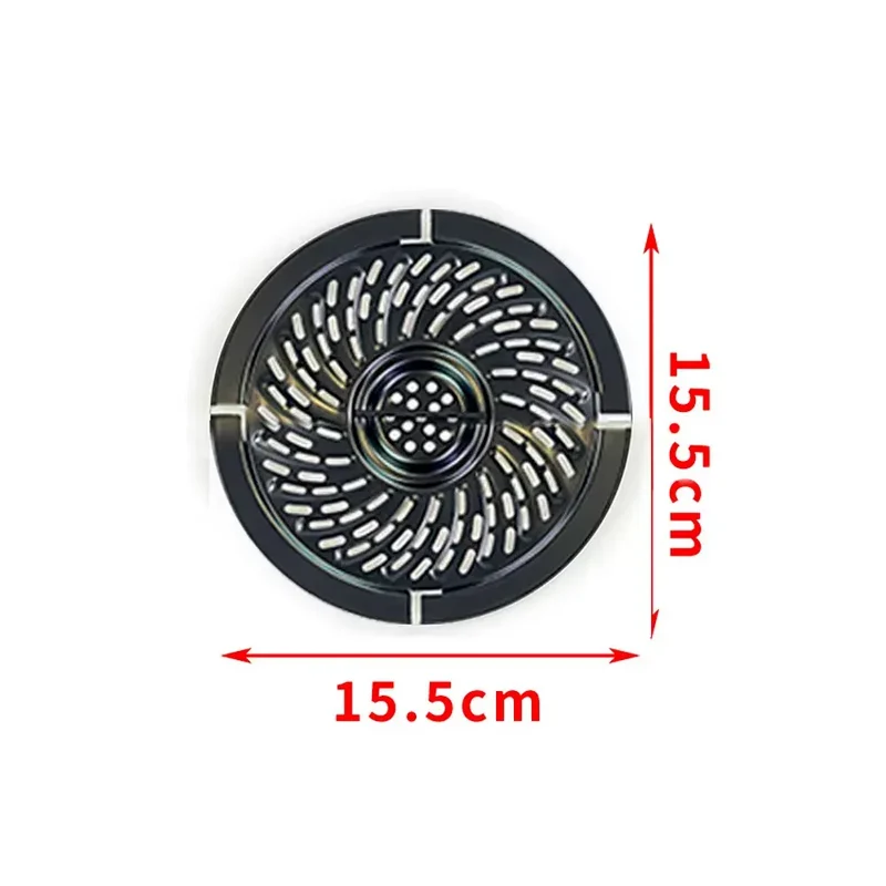 Grille Antiadhésive Air Fryer Rond 24 cm - Accessoire de Cuisson