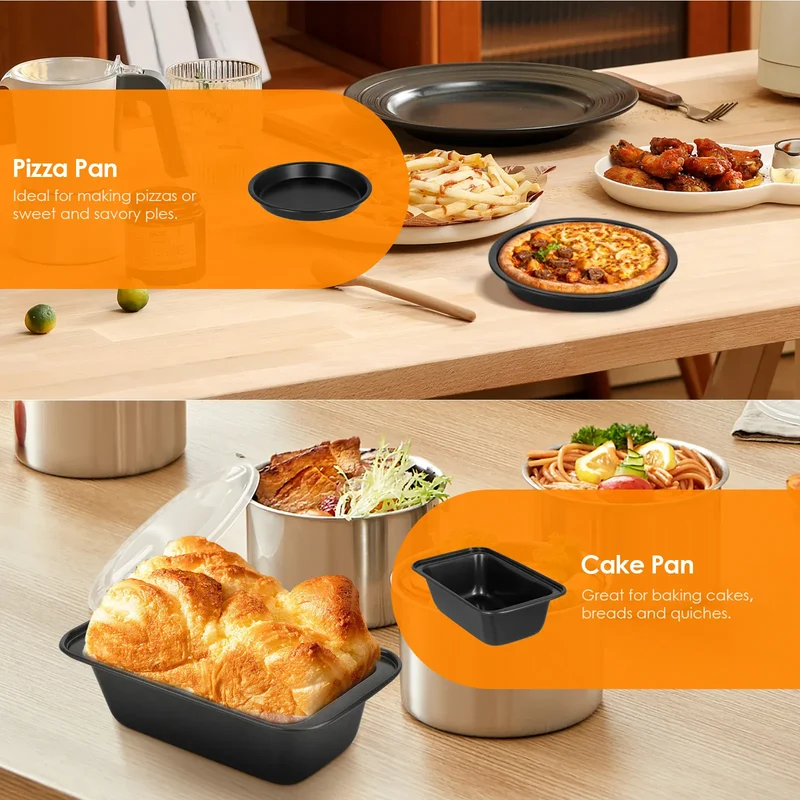 Kit Accessoires Air Fryer - Lot de 6 Pièces pour Cuisine Pratique