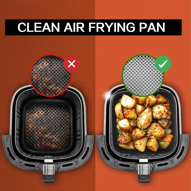 Moule Silicone Air Fryer Rectangulaire 23 x 205 cm Réutilisable