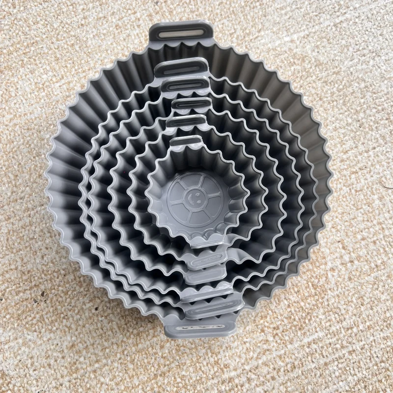 Kit Accessoires Silicones Air Fryer - Lot de 6 Pièces Réutilisables