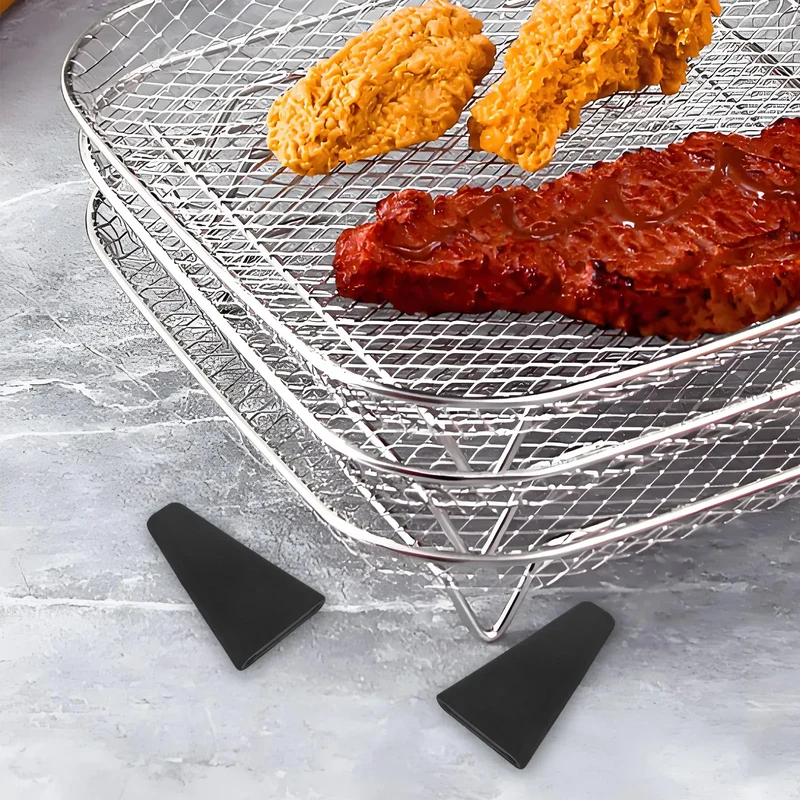 Bouchons Protecteurs en Silicone pour Friteuse Sans Huile - Lot de 8