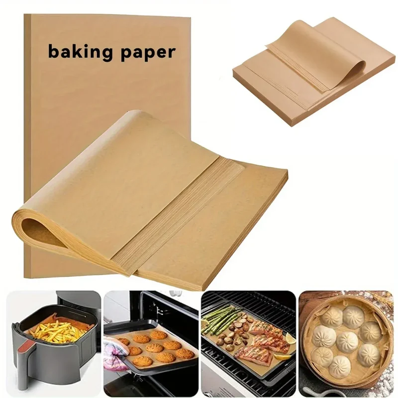 Papier Cuisson Jetable Antiadhésif - Lot de 100 Pièces