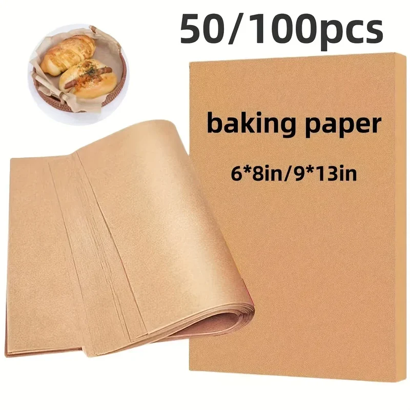 Papier Cuisson Jetable Antiadhésif - Lot de 100 Pièces