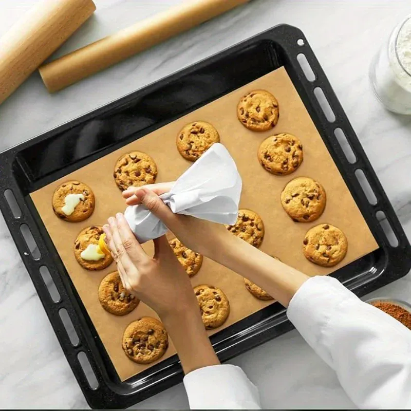 Papier Cuisson Jetable Antiadhésif - Lot de 100 Pièces