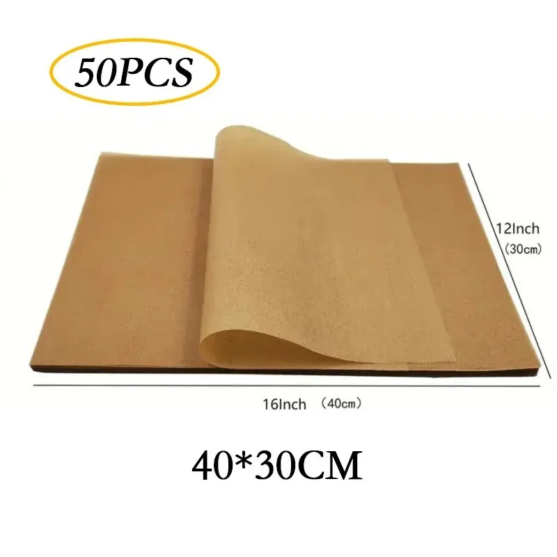 Papier Cuisson Jetable Antiadhésif - Lot de 100 Pièces