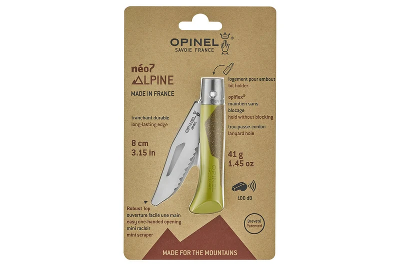 Couteau Opinel Néo7 Alpine tilleul
