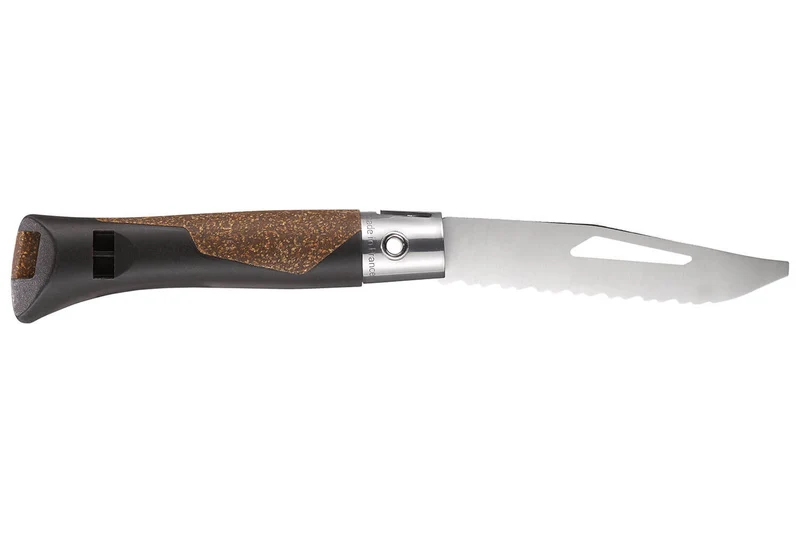 Couteau Opinel Néo7 Alpine brun noir