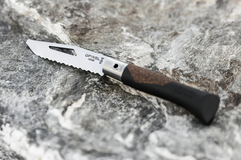 Couteau Opinel Néo7 Alpine brun noir