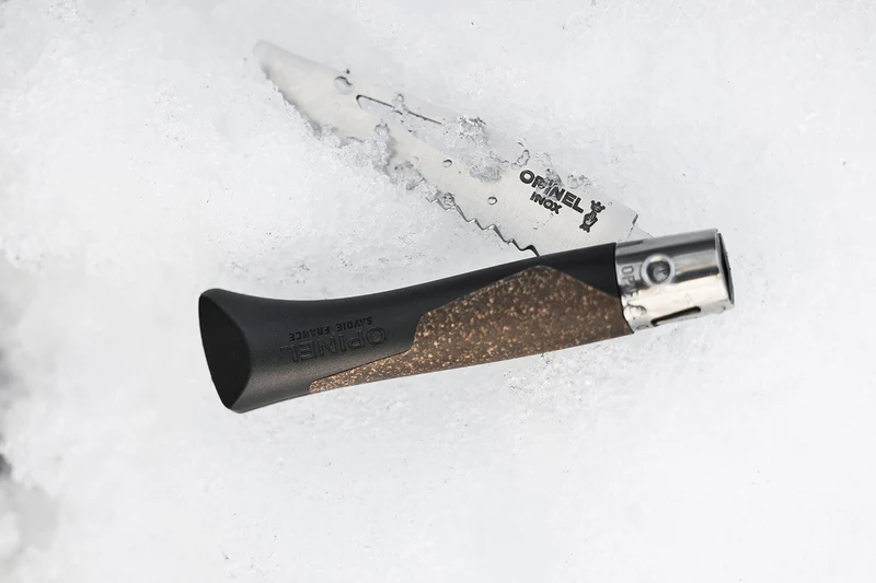 Couteau Opinel Néo7 Alpine brun noir