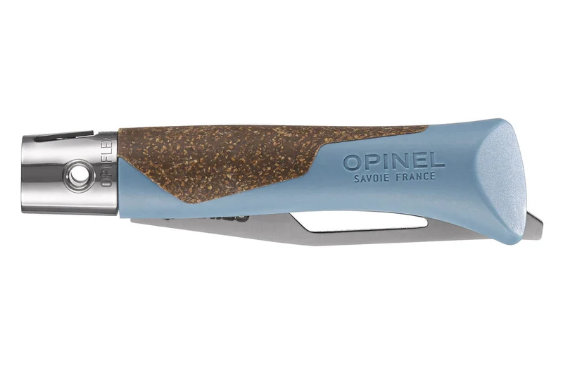 Couteau Opinel Néo7 Alpine bleu glacier