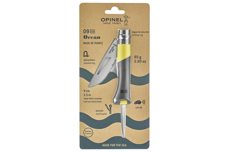 Couteau Opinel N°09 Océan jaune