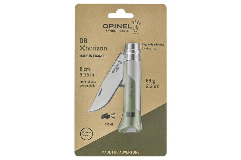 Couteau Opinel N°08 Horizon kaki