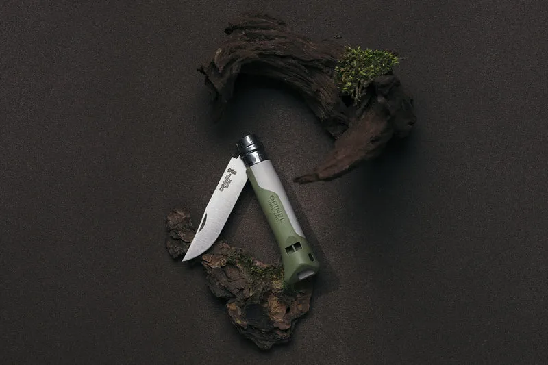 Couteau Opinel N°08 Horizon kaki