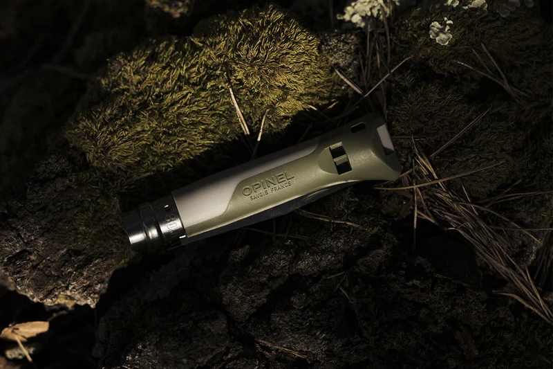 Couteau Opinel N°08 Horizon kaki