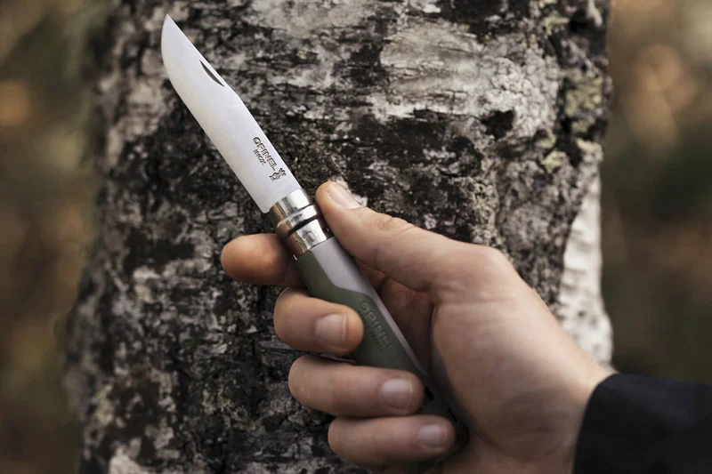 Couteau Opinel N°08 Horizon kaki