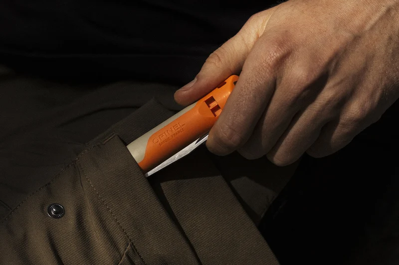 Couteau Opinel N°08 Horizon orange