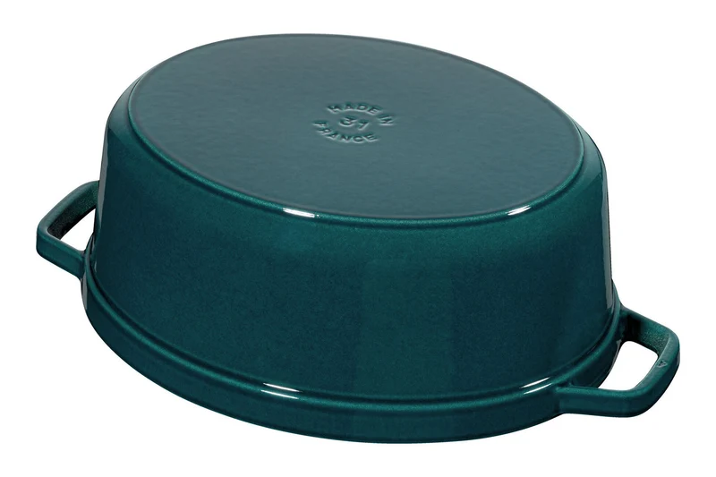 Cocotte ovale Staub en fonte émaillée La Mer