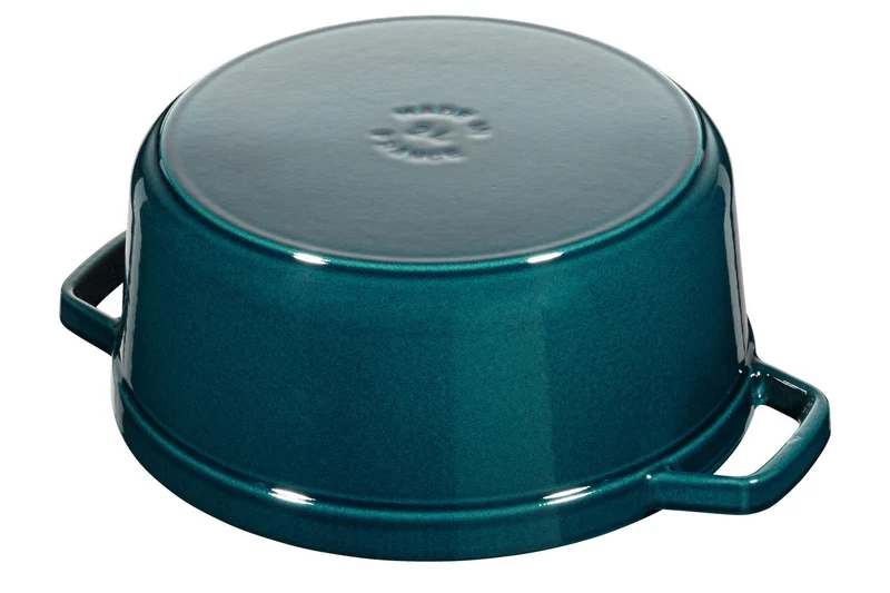 Cocotte ronde Staub en fonte émaillée La Mer