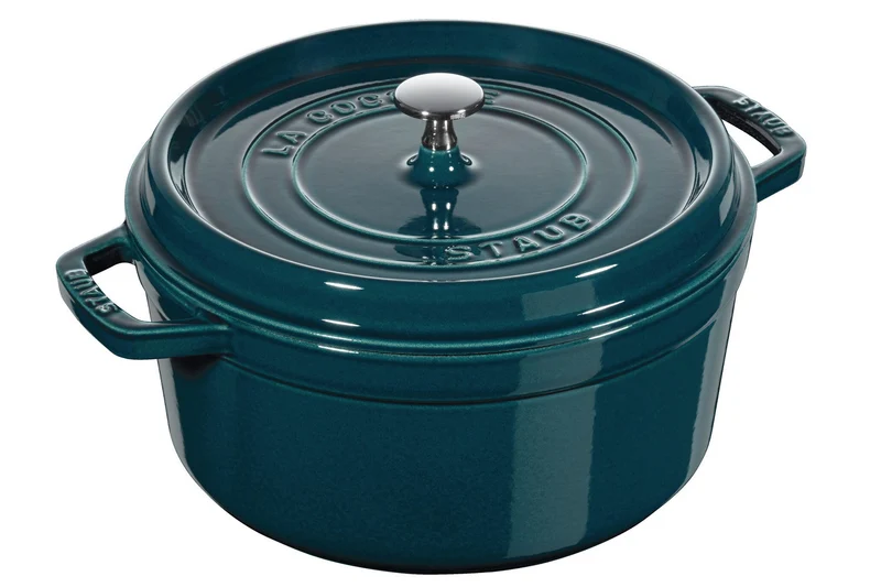 Cocotte ronde Staub en fonte émaillée La Mer