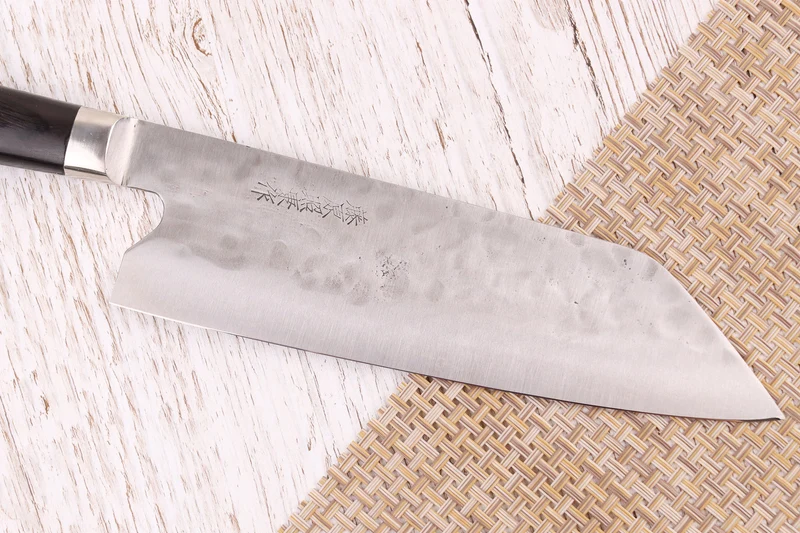 Couteau santoku 18cm artisanal japonais Fujiwara Maboroshi