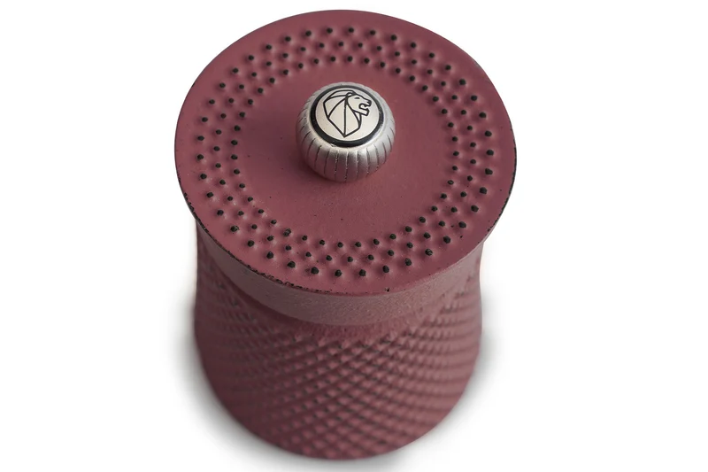 Moulin à poivre manuel Peugeot Bali Fonte en fonte rouge mat 8cm
