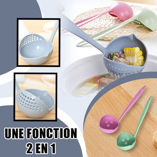 louche 2 en 1｜Long Handle Soup Spoon™