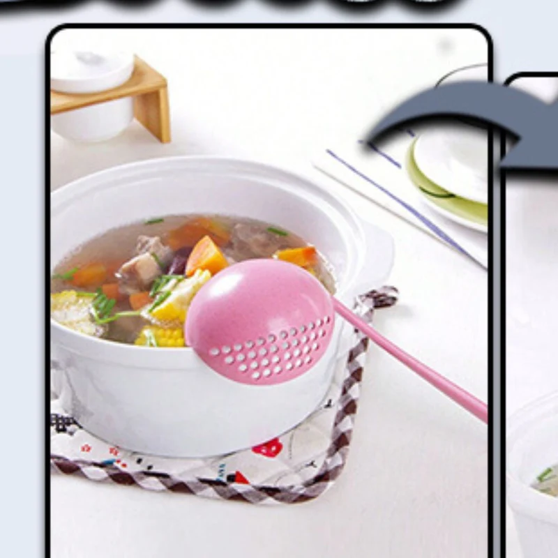 louche 2 en 1｜Long Handle Soup Spoon™