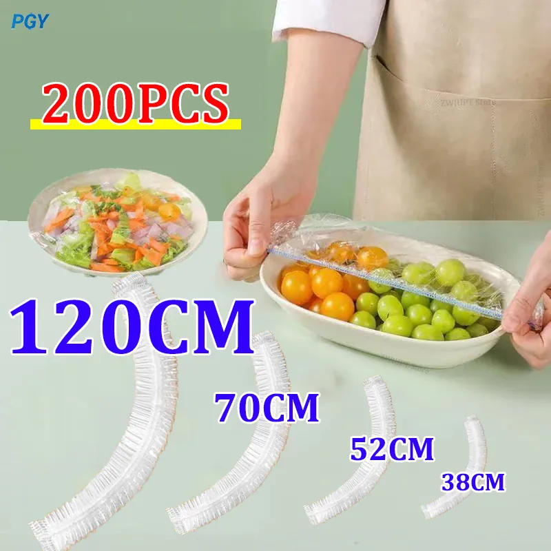 Film Alimentaire Extensible Élastique - 38 à 120 cm - 50 à 200 films