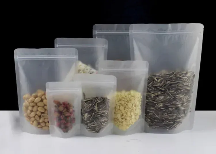 Sachets Zip Alimentaires Réutilisables - Lots de 100