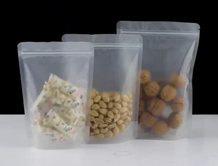 Sachets Zip Alimentaires Réutilisables - Lots de 100
