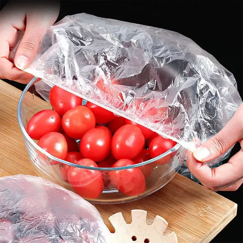 Film Alimentaire Élastique Jetable - Lot de 100 à 600 - 14-35 cm