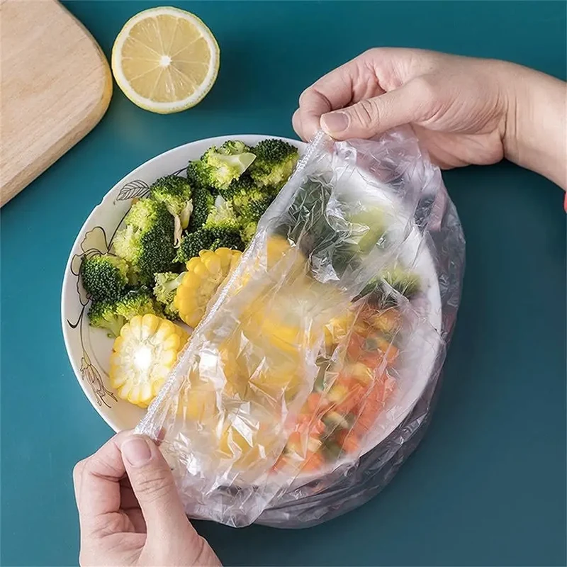 Film Alimentaire Élastique Jetable - Lot de 100 à 600 - 14-35 cm