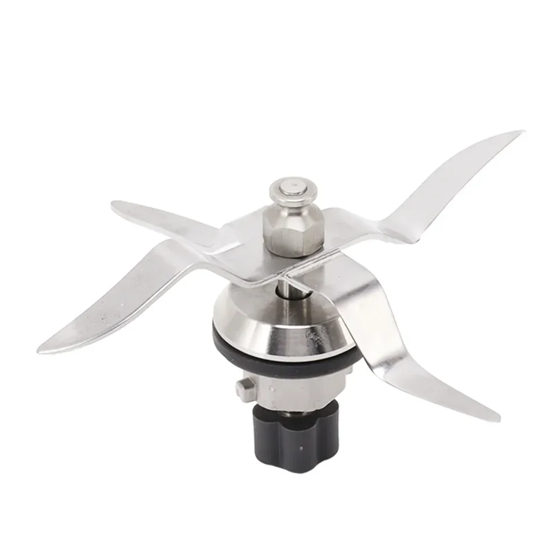 Lame de Mixage Acier Inoxydable 4 Pales — Compatible Monsieur Cuisine Connect & Smart (5T)
