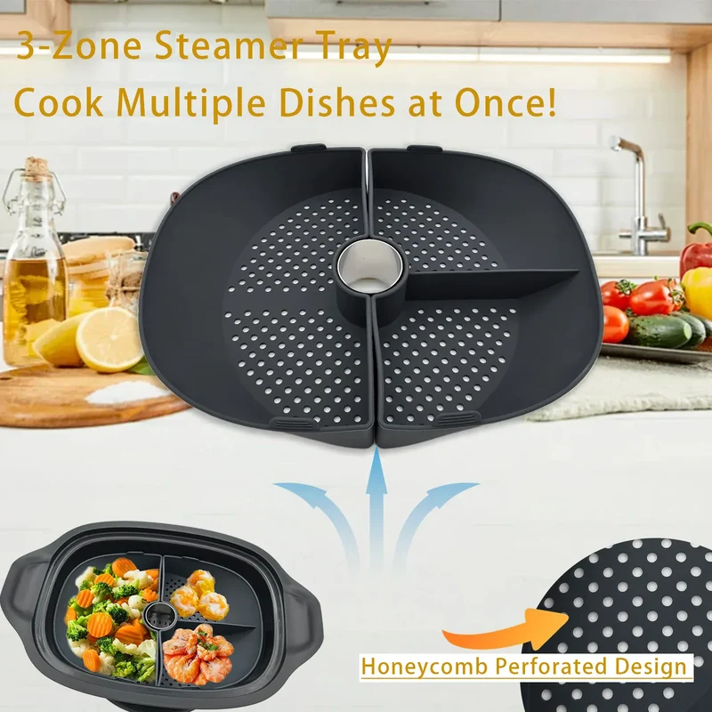 Accessoire Monsieur Cuisine Panier Vapeur Silicone - Compatible Connect Smart Trend