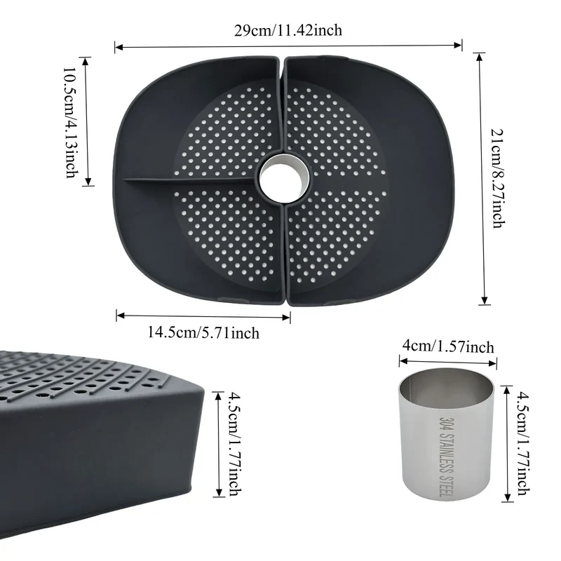 Accessoire Monsieur Cuisine Panier Vapeur Silicone - Compatible Connect Smart Trend