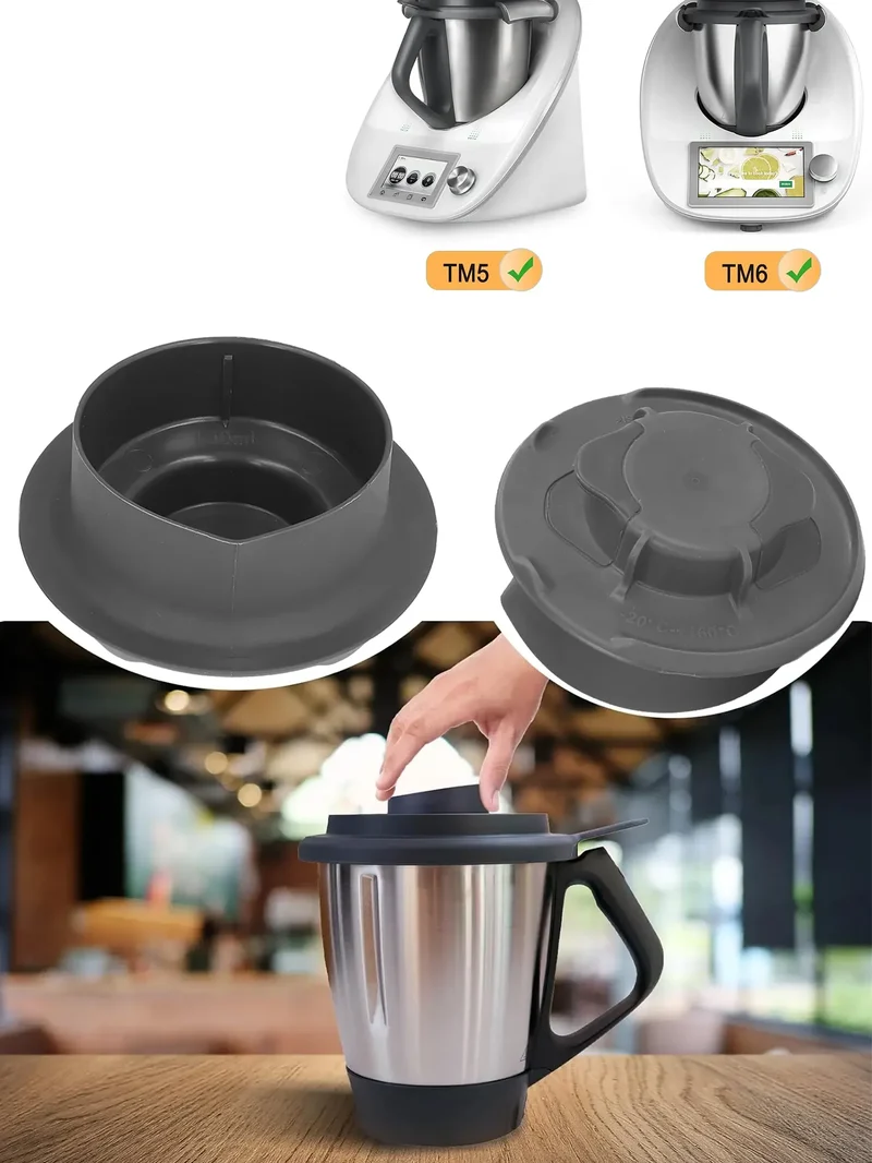 Lid Cap Thermomix 50 ml 100 ml pour TM5 et TM6 - Précision Utilisation