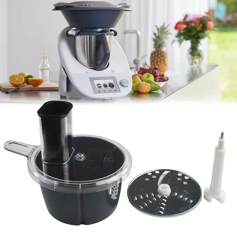 Kit Découpe et Râpe pour Thermomix TM5 TM6 – Conteneur avec Disque Inox