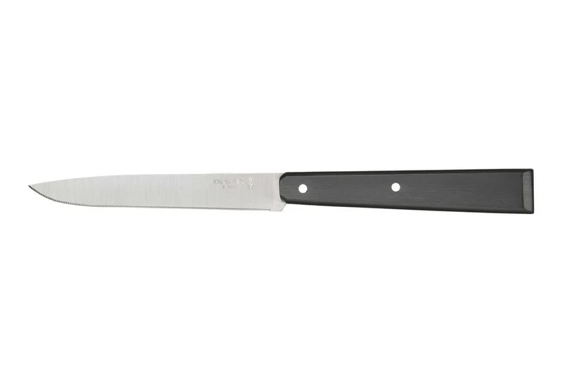 Couteau de table Opinel Bon Appétit Pro n°125 lame 11cm en inox manche noir
