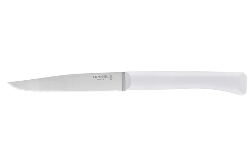 Coffret 4 couteaux de table Opinel Bon Appétit + lame 11cm en inox manche en polymère nuage