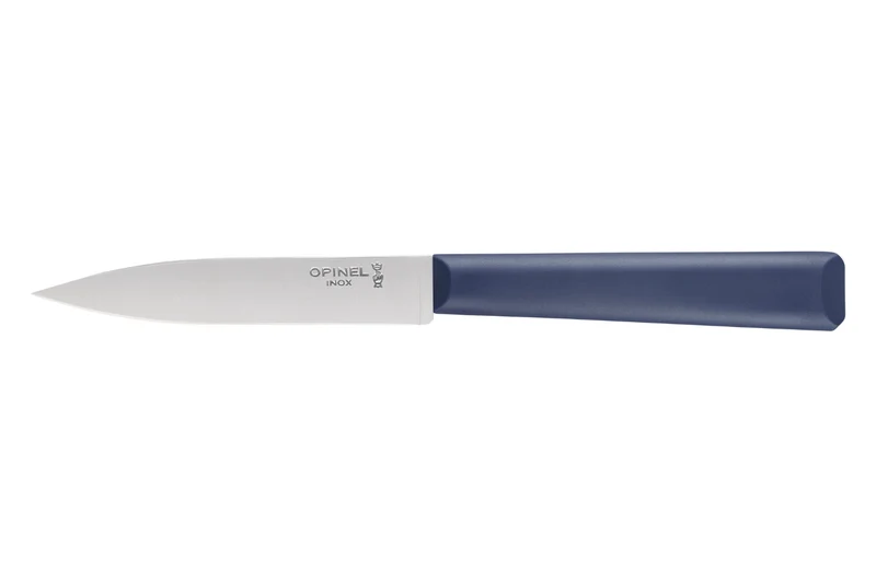 Couteau d'office Opinel Les Essentiels + n°312 lame 10cm manche en polymère bleu