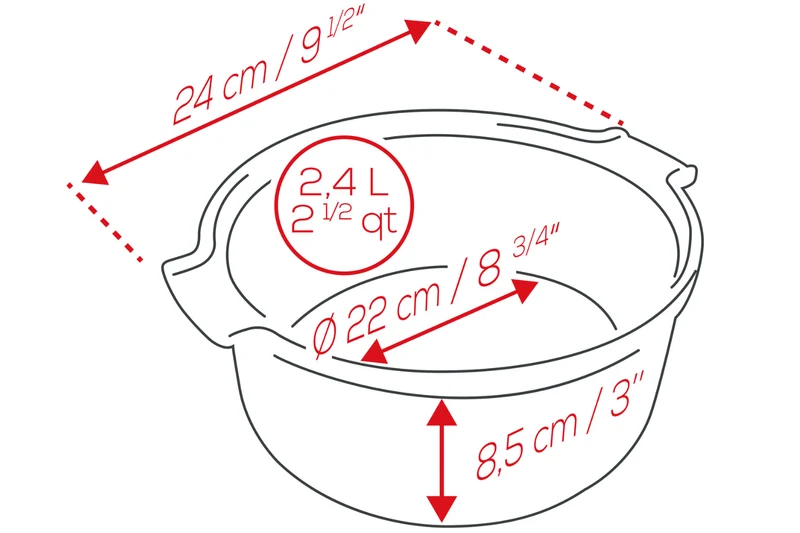 Moule à soufflé Peugeot Appolia en céramique écru diamètre 22cm
