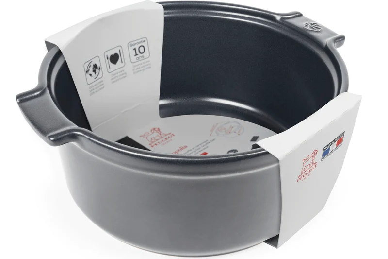Moule à soufflé Peugeot Appolia en céramique ardoise diamètre 22cm