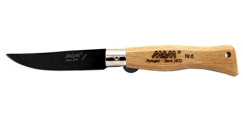 Couteau Douro Titane noir 7,5 cm MAM