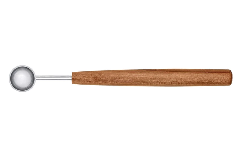 Cuillère à mesurer Triangle Sense acier inox 18/10 manche prunier 1,25ml