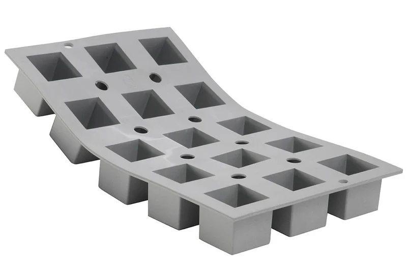 Moule en silicone De Buyer Elastomoule 15 cubes