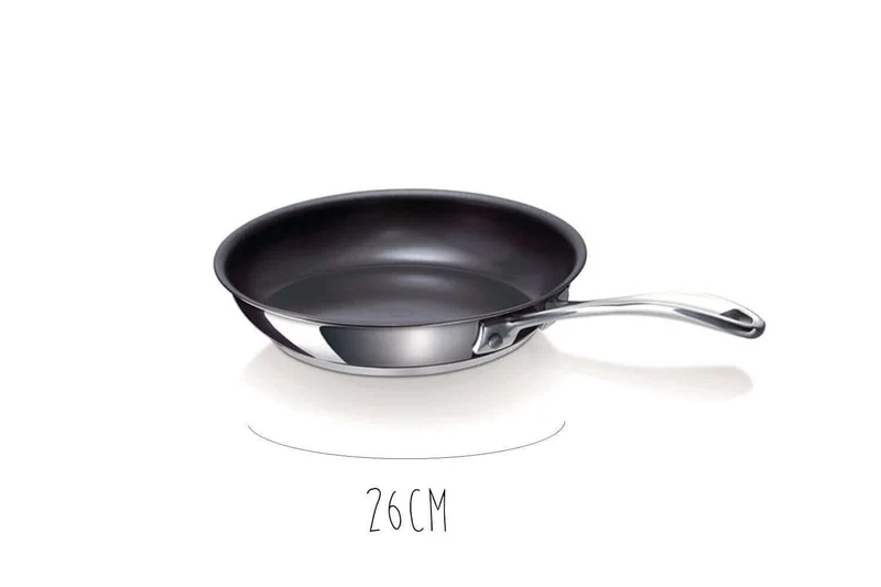 Poêle anti adhésive Beka Chef en inox