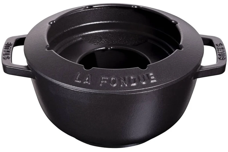 Service à fondue en fonte STAUB 20cm 6 personnes